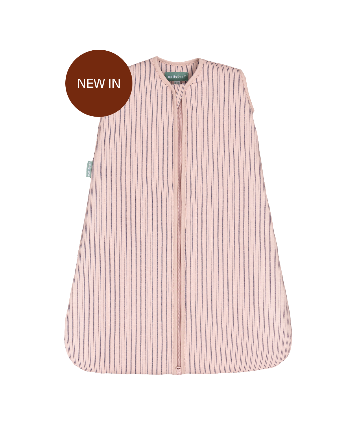 Sacco nanna per neonato - Navy and Pink Stripes - TOG 2.5