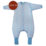 SLEEPING JUMPSUIT- WILD ORCHID - TOG 2.5 - WITH SOCKS AND SLEEVES