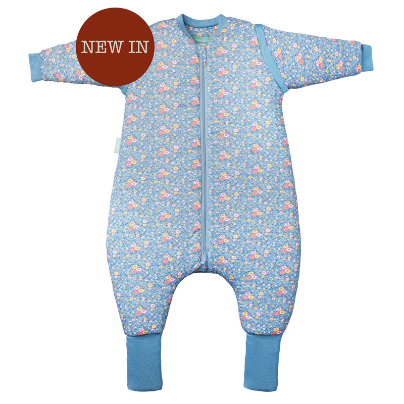 SLEEPING JUMPSUIT- WILD ORCHID - TOG 2.5 - WITH SOCKS AND SLEEVES