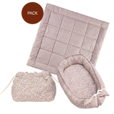 Pack Peony (3 productos): alfombra + nido + organizador