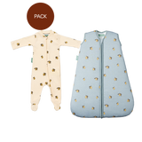 Pack Colima (2 products): pajama + winter sleeping bag (2.5 TOG)