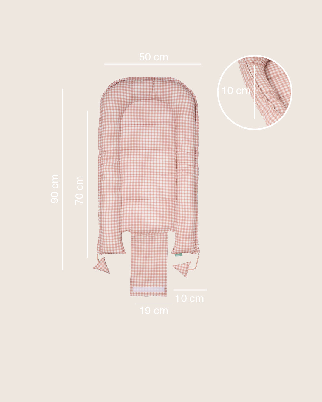 Cocon bébé - Dusty Rose