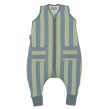 Pijama burbuja - Green & Blue Stripes - TOG 0.5