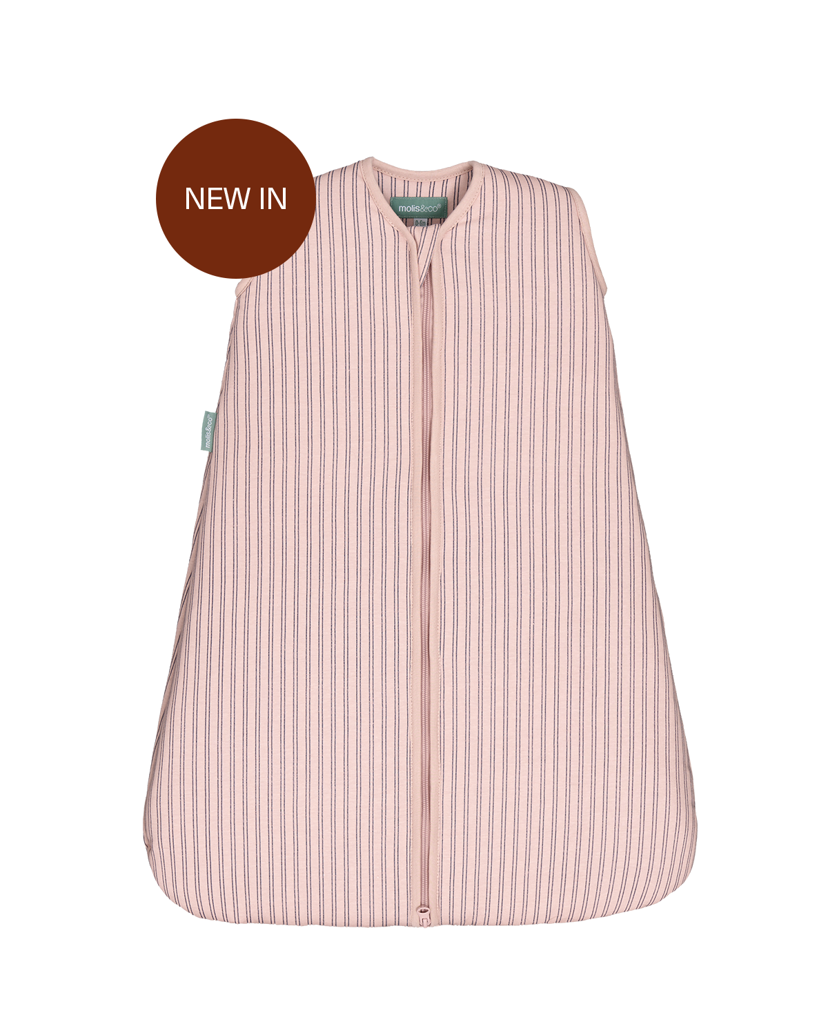 Saco de dormir bebé - Navy and Pink Stripes - TOG 2.5