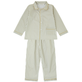 Pyjama set – Olive Green Stripes