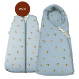 Pack Colima (2 products): winter footmuff + sleeping bag TOG 2.5
