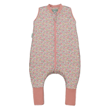 Schlafsack mit Füssen und rutschfesten Socken- Peony - TOG 1