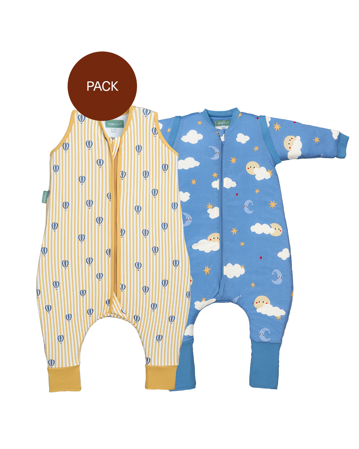 Pack entretiempo y verano Balloons TOG 0.5 & Good Night TOG 1 (2 productos)