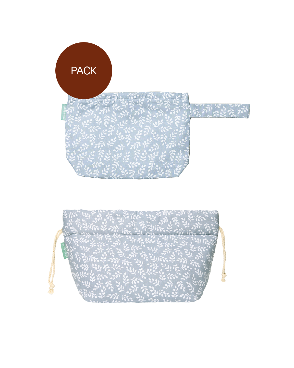 Pack Neceser & Organizador Blue Garden (2 productos)
