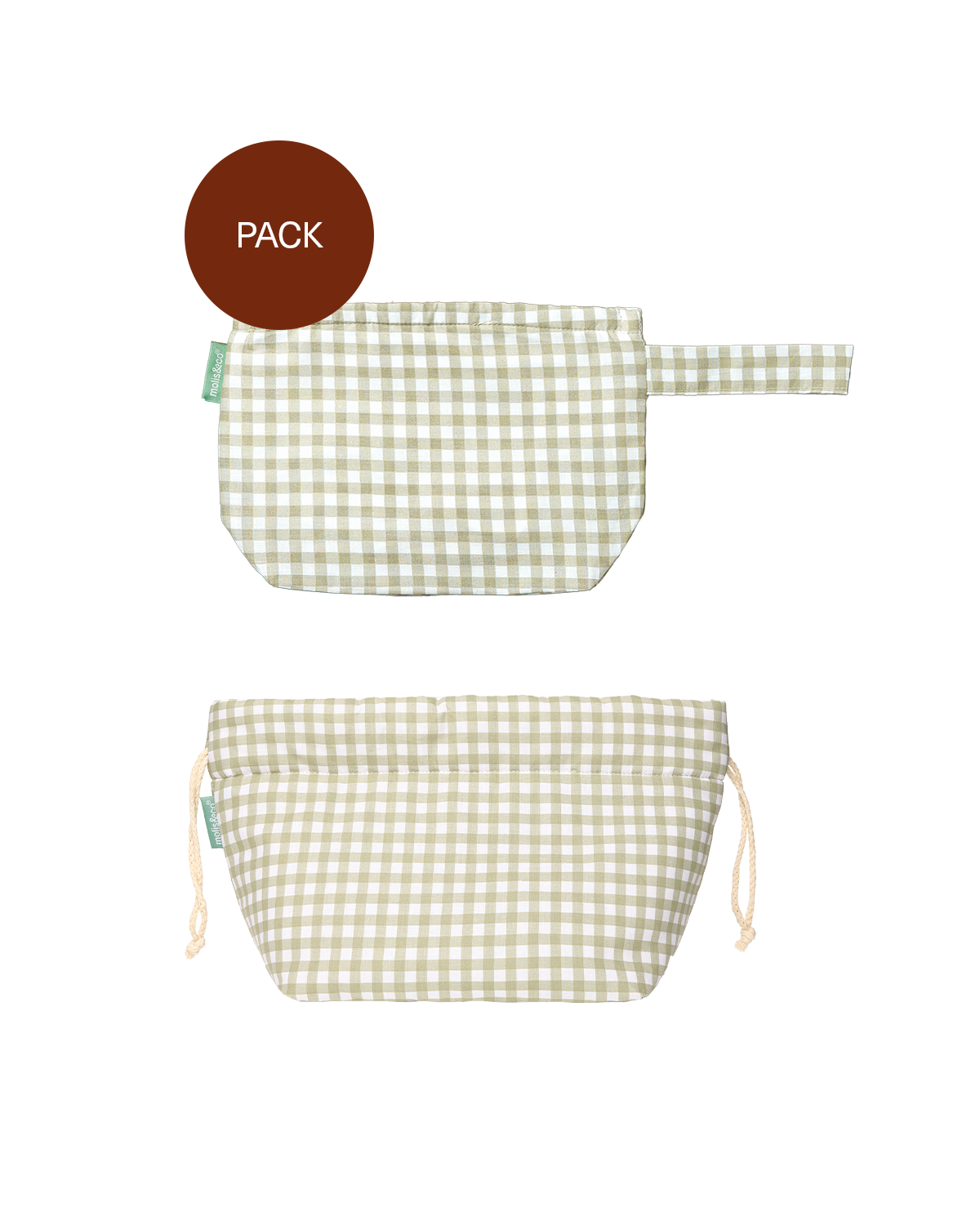 Pack Neceser & Organizador Mint Tea (2 productos)