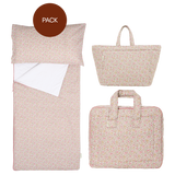 Reiseset: Bettdecke (TOG 1), Einkaufstasche & Reisekoffer Peony