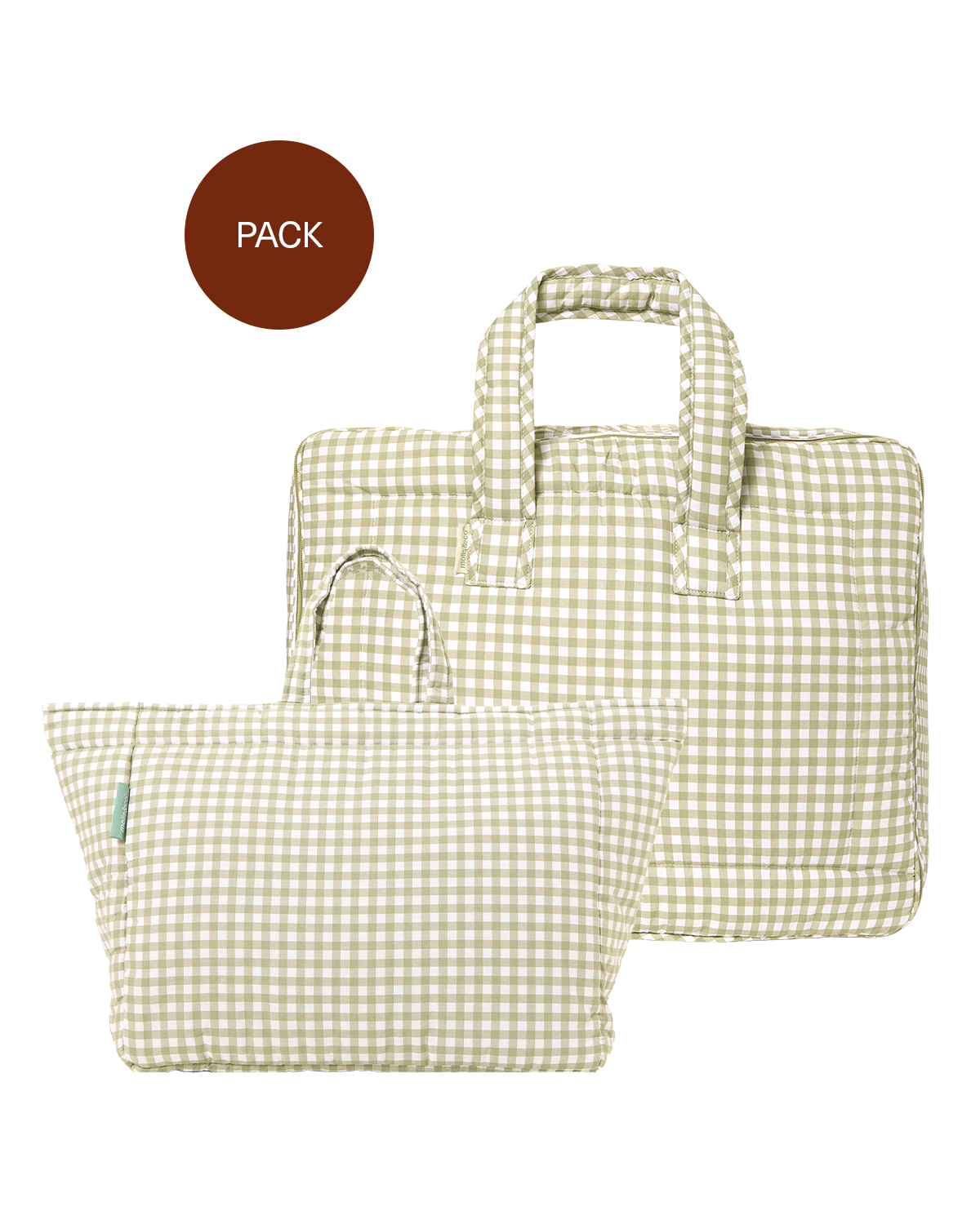 Pack Maleta & Shopper Bag Mint Tea (2 productos)