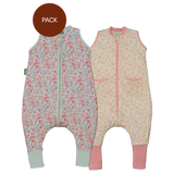 Brothers Pack Summer Bloom TOG 0.5 & Spring Garden TOG 1: 2 jumpsuits