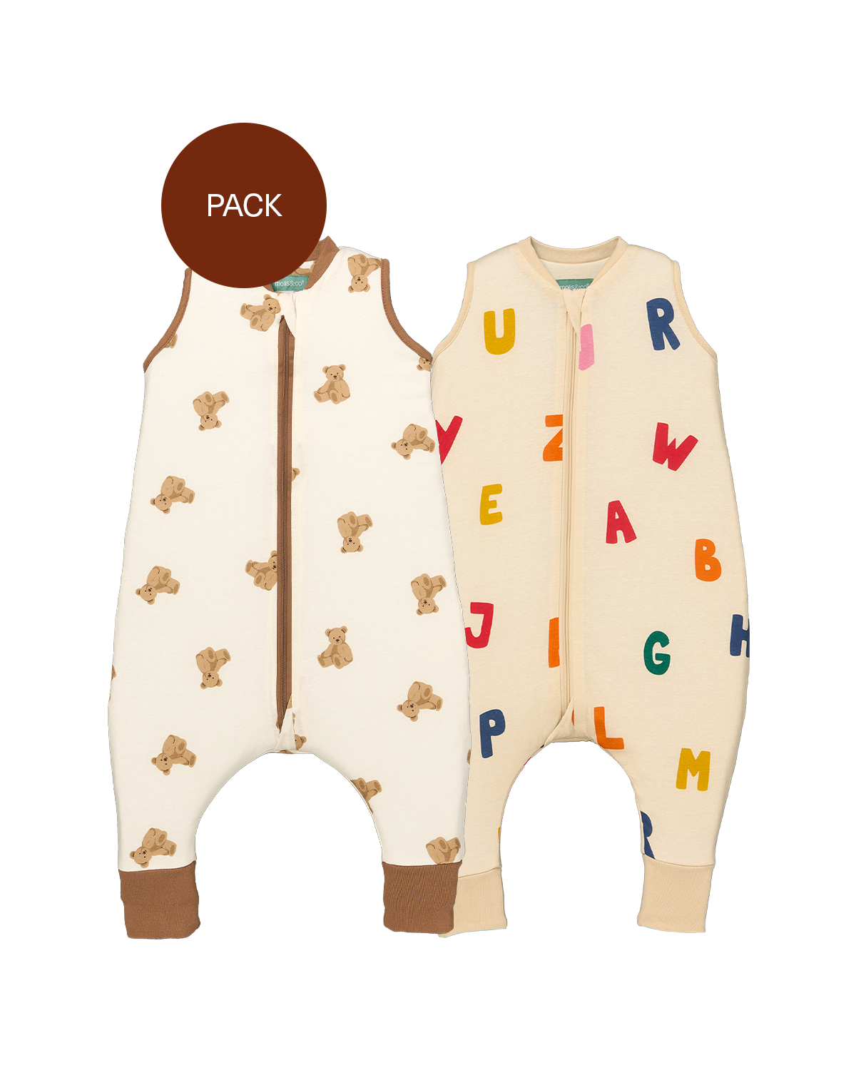 Pack hermanos Teddy & ABC TOG 1 (2 productos)