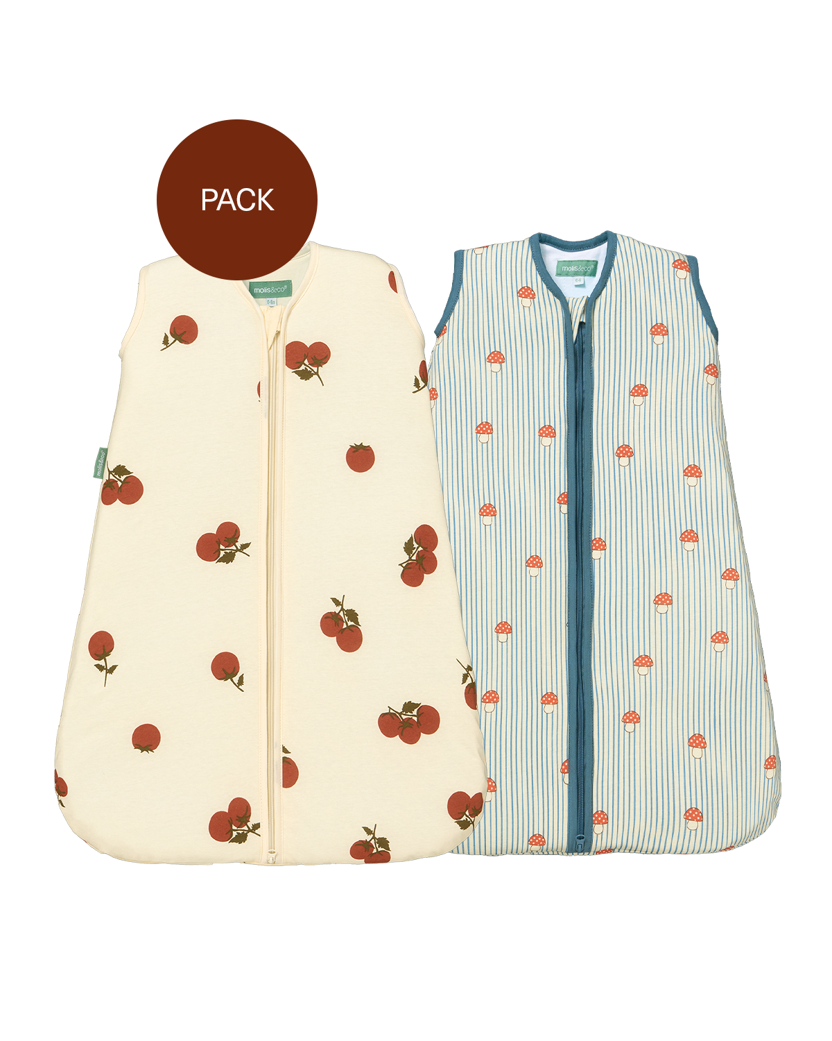 Pack Sacos de Dormir Tomatoes & Mushrooms TOG 1 (2 productos)