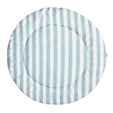 Rounded crawling blanket - Popcorn Stripes