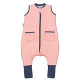 Sleeping jumpsuit with socks - Sailor orange - TOG 1