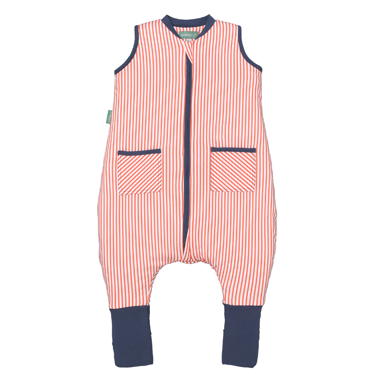 Sacco nanna con piedini e calzini antiscivolo - Sailor orange - TOG 1