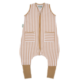 Sacco nanna con piedini e calzini antiscivolo - Sand Stripes - TOG 0.5
