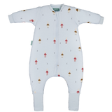 Pijama manta con mangas y calcetines antideslizantes - Sleepy Bunnies - TOG 2.5