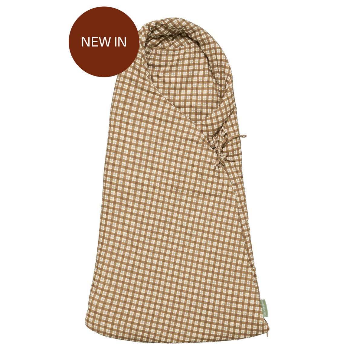 Footmuff - Brown Checks- Spring/Autumn