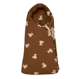 fußsack kinderwagen - Teddy Mocca - winter