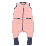 Sleeping jumpsuit with socks - Sailor orange - TOG 1