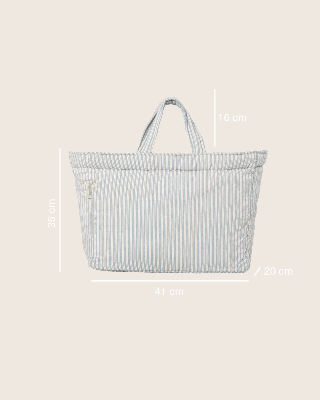 Shopper bag - Blue Stripes