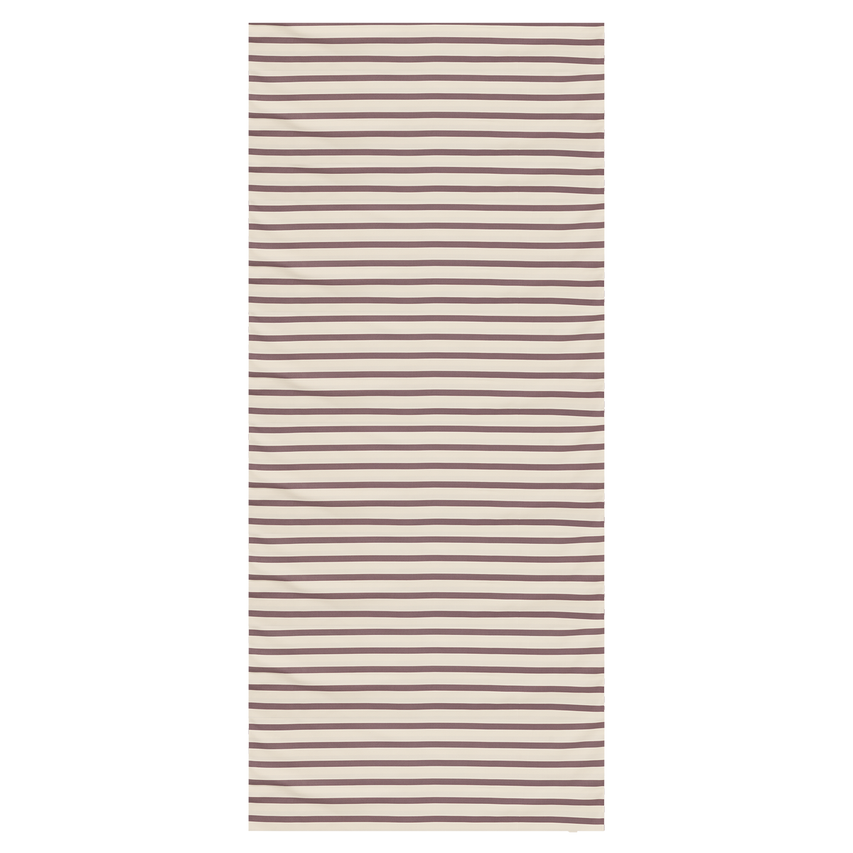 Microfiber towel - Cream & Brown Stripes