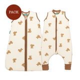 Siblings Teddy Pack (2 products): Sleeping jumpsuit + TOG 1 sleeping bag
