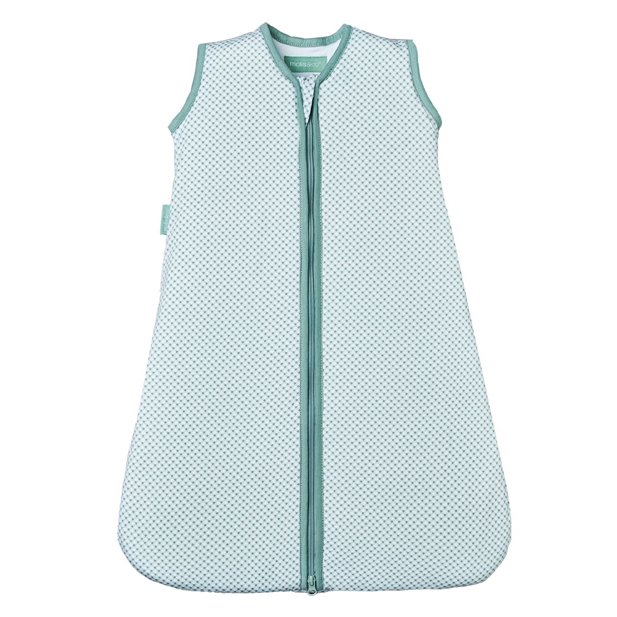 Babyschlafsack - Vichy Green - TOG 1