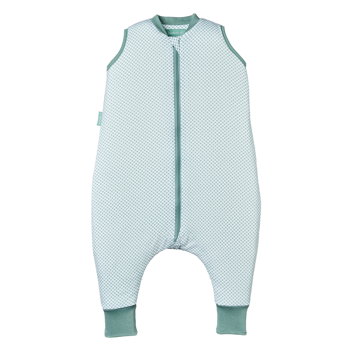 Sleeping jumpsuit - Vichy Green - TOG 1