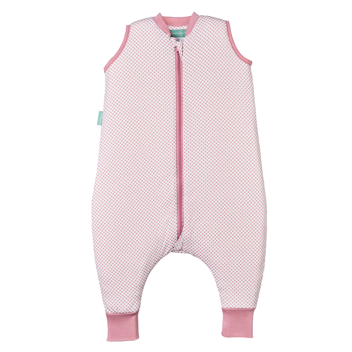 Sleeping jumpsuit - Vichy Pink - TOG 1