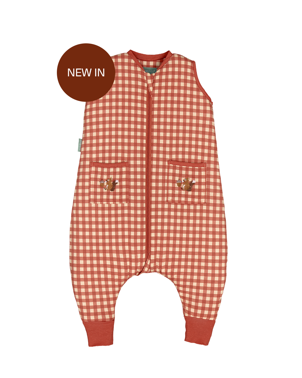 Sleeping jumpsuit - Vichy Clay - TOG 2.5