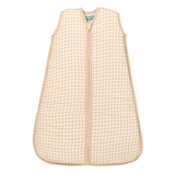 Sacco nanna per neonato - Mussola di bambù - Vichy Sand - TOG 1