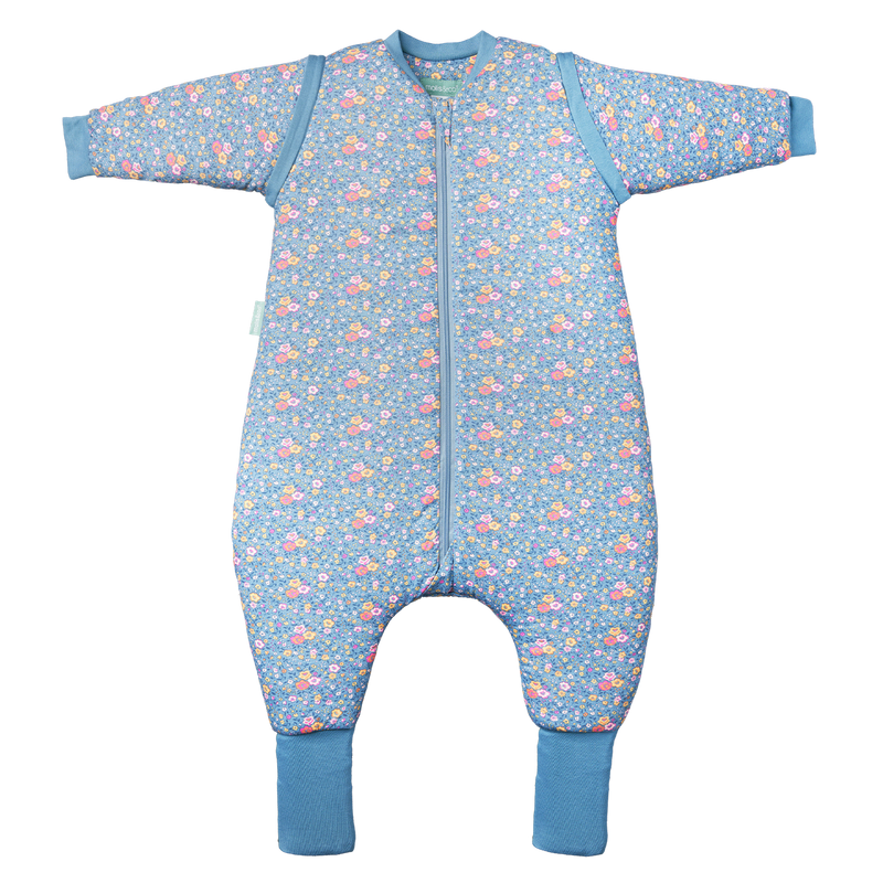 SLEEPING JUMPSUIT- WILD ORCHID - TOG 2.5 - WITH SOCKS AND SLEEVES