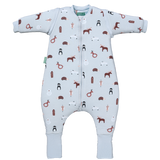 Pijama manta con mangas y calcetines antideslizantes - Winter Animals - TOG 2.5