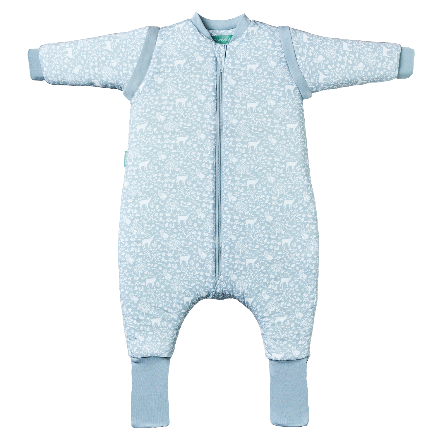 Sleeping bag with feet for baby ideal for winter.Woodland TOG 2.5