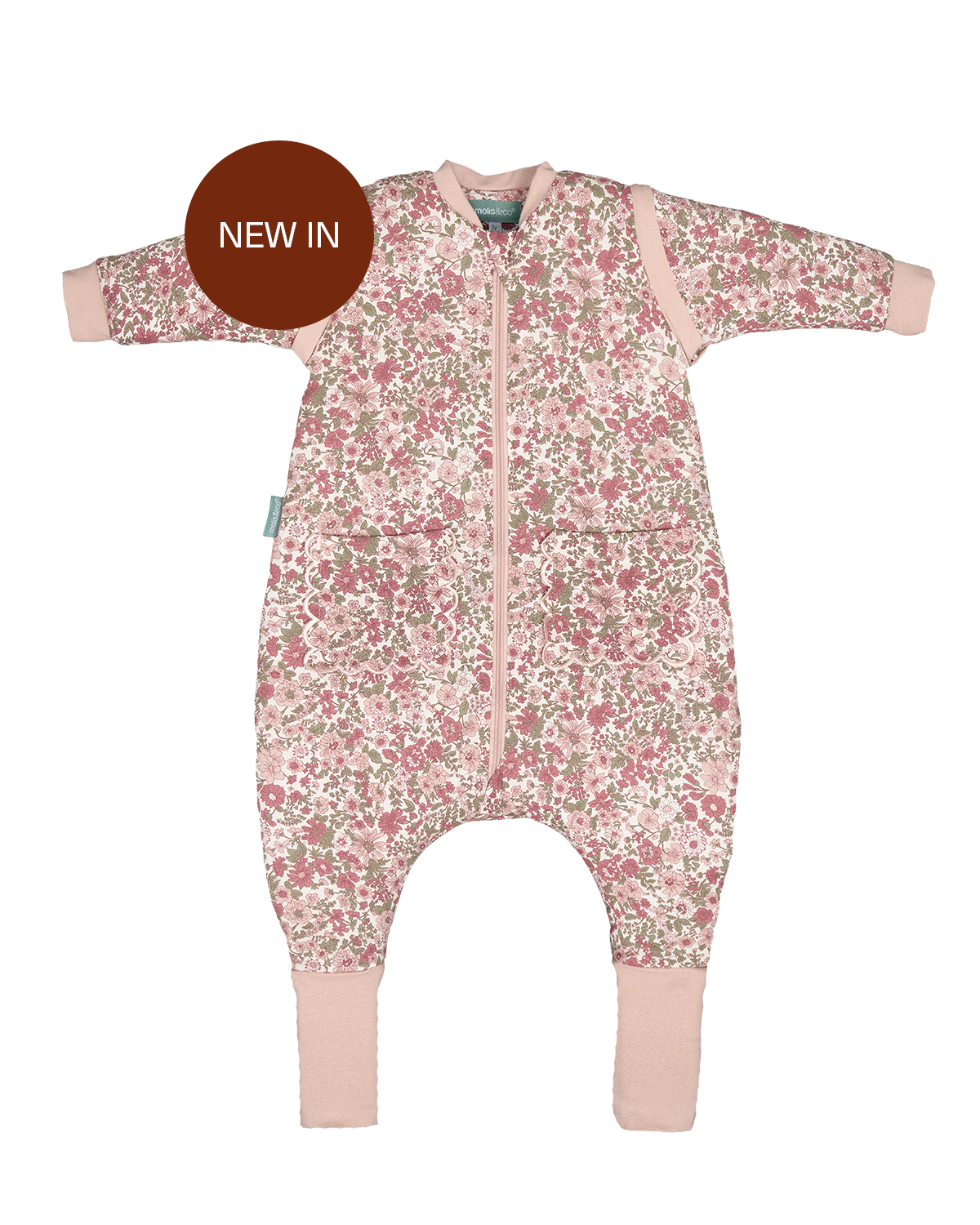 Pijama manta con mangas y calcetines antideslizantes - Winter Commelina - TOG 2.5