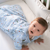 Baby sleeping bag with sleeves - Animal Party - TOG 2.5