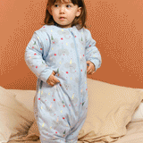 Sleeping jumpsuit with sleeves and socks - Animal Party - TOG 2.5
