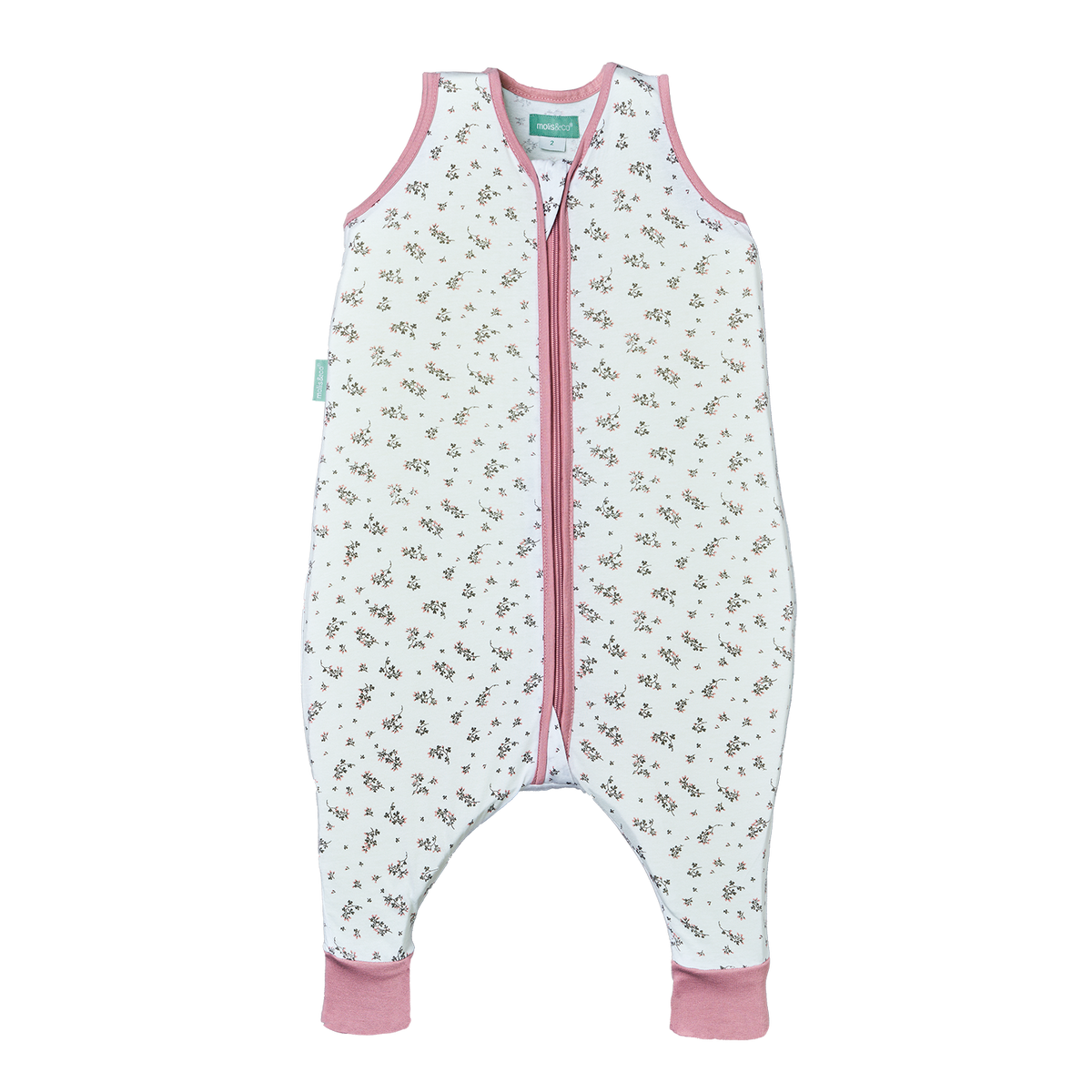 Sleeping jumpsuit - Bloom Pink - TOG 0.5