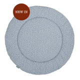 Rounded crawling mat - Blue Garden