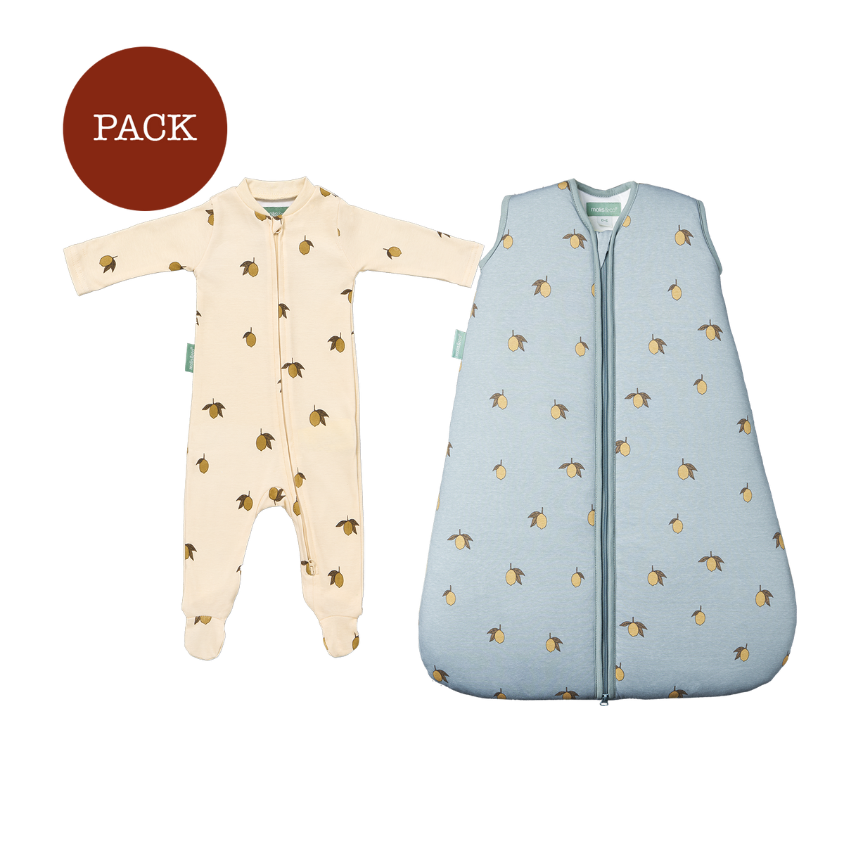 Pack Colima (2 Produkte): Pyjama + Winterschlafsack (TOG 2.5)