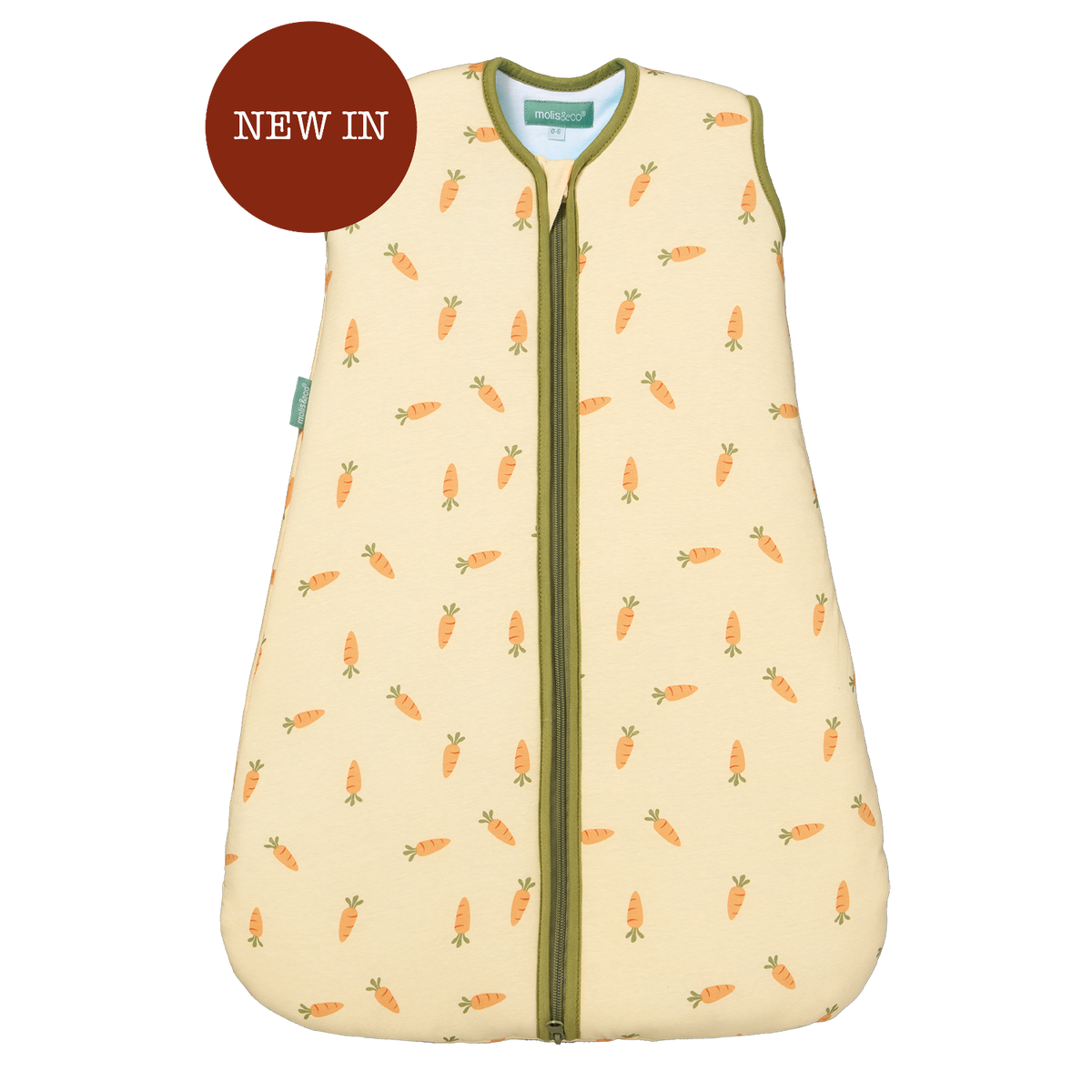 Baby sleep sack - Carrots - TOG 2.5