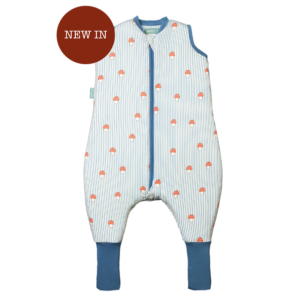 PIJAMA MANTA CON CALCETINES ANTIDESLIZANTES-TOG 1-MUSHROOMS