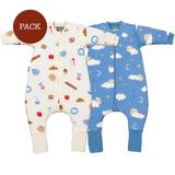 Brothers Pack Good Morning and Good Night (2 products): 2 jumpsuits TOG 1