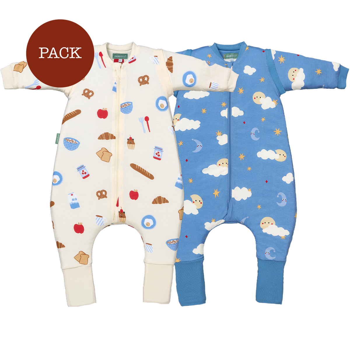 Brothers Pack Good Morning and Good Night (2 products): 2 jumpsuits TOG 1