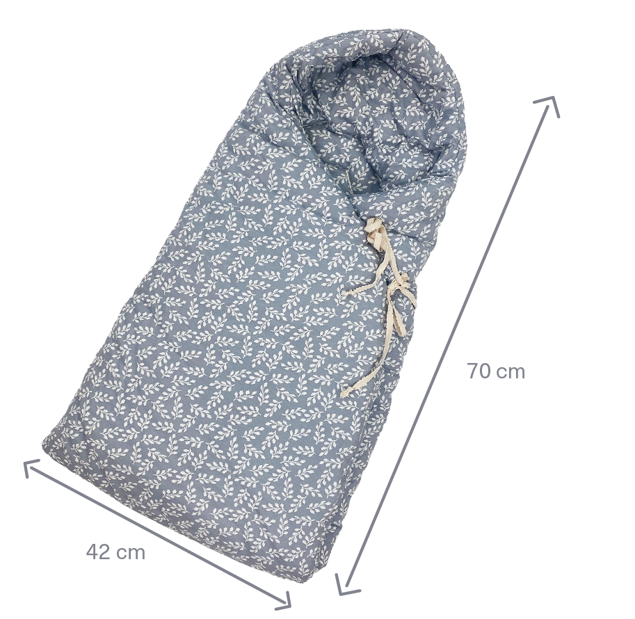 fußsack kinderwagen - Blue Garden - Winter