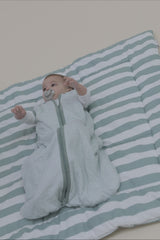 BABYSCHLAFSACK - VICHY GREEN - 1 TOG